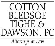 Cotton, Bledsoe, Tighe & Dawson, PC Logo